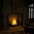 Old Fireplace Animated Wallpaper